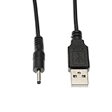 Kingfisher Technology - 90cm Black USB Charger Charging Power Cable Lead Adaptor (22AWG) Compatible with Snooper Laser Pod GPS