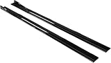 Side Skirts For VW For Golf MK5 MK6 MK7 CC For Passat For Jetta For Polo For Scirocco Car Side Skirt Winglet Splitters Lip Side Spoiler Side Panels Spoiler Lip(Glossy black)