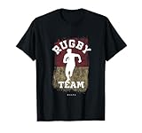 Rugby Player Malta Flag Sports Ball Rugby T-Shirt