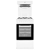 Beko KA52NEW Gas Cooker Eye Level Grill - White