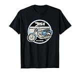 BSA Royal Star 500 Motorcycle Distressed Badge T-Shirt