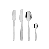 Alessi ANF06S24 Itsumo 24-Piece Steel Cutlery Set