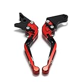 RESPUNEKBAH Motorcycle Adjustable Folding Brake Clutch Levers Accessories For SUZUKI For GSXR GSX-R 600 750 1000 K1 K2 K3 K4 K5 K6 K7 K8 K9(11)