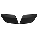 OTOTEC 2pcs Front Bumper Headlight Washer Nozzle Cover Cap Replacement Part 1K5955110A 1K5955109A Compatible with VW Golf V MK5 Compatible with GTI MK5 2003-2009