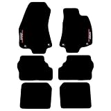 Carsio Carpet Car Mats For Vauxhall Zafira 1998 to 2005 7 Seat with Sport logo Tailored Fit Floor Mat Complete Accessory Custom Fitted - All Weather, Anti-Slip Backing & Black Trim