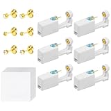 Aucuu Ear Piercing Gun, Painless Self Ear Piercing Kit, Safety Asepsis Earring Ear Stud Gun Kit Tool with 6 Ear Studs for Girls Women Men