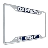 Desert Cactus University of North Florida UNF Ospreys NCAA Metal License Plate Frame for Front Back of Car Officially Licensed (Mascot)