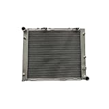 NGYBSFHxsr 3ROW Aluminum Radiator, Compatible For MERCEDES 190E W201 E2.3/E E2.5 16V; EVOLUTION II 2.5 1982-1993 AT/MT