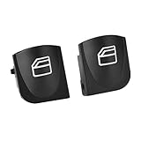 KSTE Car Window Switch Cover Button Fit Compatible with Mercedes W203 C230 C240 C280 C320 C350 C5