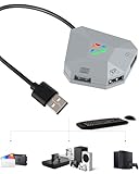 Joso Keyboard and Mouse Adapter for NSwitch.Xbox,PS4, Switch Keyboard Adapter for Playing Fortnite Apex.FPS,RTS, Plug and Play Converter Support Mice Sensitivity Adiustment