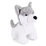 Zappi Co Children's Soft Cuddly Plush Toy Animal - Perfect Perfect Soft Snuggly Playtime Companions for Children (12-15cm /5-6") (Husky Dog)