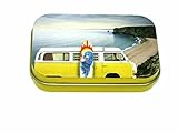 Campervan 1 OZ HINGED Metal Tobacco TIN Cigarette BACCY NOVILTY Tobacco TINS