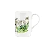 Windsor Castle Mug - British Landmarks Royal Family Souvenir Design Mug by Rhiannon Chauncey - Bone China Mug Coffee/Tea Gift