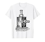 Vintage Magic Lantern - Film Projector Graphic T-Shirt