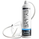 EVOLVE 35-Litre Pure Oxygen Canister with Mask and Tube | Portable Oxygen Can | Ideal for Home Use and Outdoor Activities | Designed by Firefighters | Made in Britain | Pack of 1