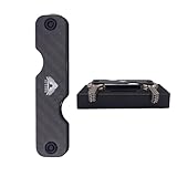BRELIE Key Holder- Key Organizer for 1-18 Keys- Gift Box- Key Change Station- Multifunctional- Bottle Opener- Compact- Carbon Fiber- Lightweight- Black