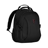 Wenger Sidebar 601468, 16 Inch Laptop Backpack with Tablet Pocket, 21 Litres, Padded Laptop Compartment, Ideal for Business, School, Travel, Black 26 x 37 x 45 cm