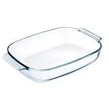 PYREX Rectangular Roaster With Easy Grip- 35 X 23cm