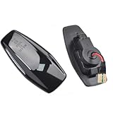 DIINJ Wing Mirror Indicator Light For Hyundai For Tucson For Coupe For Matrix For Elantra For I10 For Getz For Sonata XG A Pair Dynamic Blinker LED Light Side Marker(Dynamic Black)