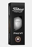 Titleist Pro V1 Golf Balls (White, 3pk) 1 Sleeve 2025