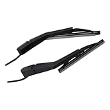 NbgrvB Headlight Wiper Arms Set A1268204544 A1268204644 For Mercedes W126 RH LH For 260 SE 420 SE 500 SE 300 SE 560 SE For SEL Models, Quality Sturdy Plastic Material, Easy Installation