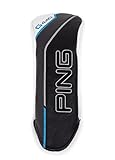 PING G440 Golf Hybrid Headcover, Black/Blue/White, Adjustable Tag, 2025 Model