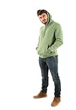 Lacoste Classic Fit Fleece Hoodie, Pastel Green (UK, Alpha, L, Regular, Regular, Pastel Green)