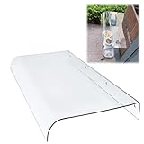 Front Door Awning Canopy For Sunlight Protection, 50cm 60cm 70cm 80cm 90cm 120cm Modern Window Awning, Outdoor Awning For Garden Patio Exterior