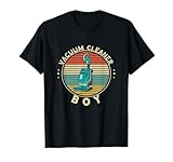 Vacuum Cleaner Boy Retro Vintage Housekeeper Hoover Clean T-Shirt