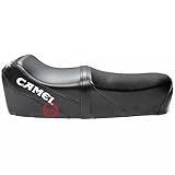 Camel Tiger Yankee BipoSTO Black Saddle for Vespa PX 125-150 - 200 / Rainbow