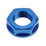 Compatible With Crf 450r 2002-2021 For Crf 450x 2005-2021 For Crf 450l 2019-2020 Rear Wheel Axle Shaft Lock Nut Screw Rim Motorcycle Screws Fairing Bolts Nuts Kit(Blue)