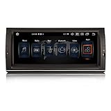 10.25 Inch Android 14 8-Core Car Stereo for BMW BMW X5 E53 Support GPS Sat Nav Carplay DSP Bluetooth 5.0 Wifi DAB+ SWC IPS Touchscreen TPMS 4GB RAM + 64GB ROM