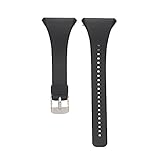 Polar FT4 FT7 Band, EXMART Replacement Wristbands Silicone Watch Band Strap for Polar FT4 FT7 Heart Rate Monitor (Black)