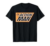 Action Man 90s Comic Book Logo T-Shirt