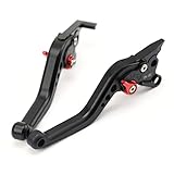 Brake Clutch Levers For Kawasaki Z650 NINJA 650R 2017-2022, Z900 17-21, VERSYS Vulcan S 650 15-21 Motorcycle Left Right Short/Long Handle Leavers (Black,Short)