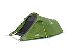Vango Talas 200 Tunnel Tent [Amazon Exclusive] Easy To Pitch 2 Man Tent Waterproof for Adventure Camping, Treetops Green