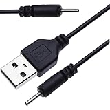 pluX USB Charging Cable Charger Lead Small Pin Compatible with Nokia 105 (2013), 106, 1208, 2630, 2760, 5310, 6111, 6210, 6233, 6234, 7373, E51, E63, E65, E71, E72, N70, N73, N80 (1M)
