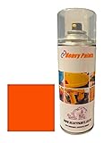 Heavy Paints Westwood Lawnmower Red Orange Synthetic Enamel paint 400ml Aerosol