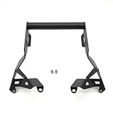 RESPUNEKBAH Motorcycle Phone Mount for Triumph Tiger 800 XC XR XCX XCA XRX 800XC 800XR 2011-2017, Compatible with Smartphones and Navigation Devices, Metal, 525g, Black