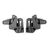 1 Pair Car Front Bumper Fender Bracket Mouting, 2006-2009, for Land Rover, for Range Rover, Black ABS DPL500070 DPL500060 Bumper Mounting Bracket