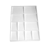 Lexicon Select Artists Rectagular 11 Well Flat Paint Mixing Palette