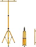 HYGRAD® LED Flood Light Tripod Stand Portable Work Site Floodlight Telescopic Tripod UK