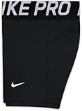 NIKE Girls G Np 3in Shorts, Black - White, M 10-12 Years UK EU