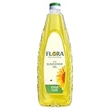 Flora Pure Sunflower Oil, 1 Litre (Pack of 1)