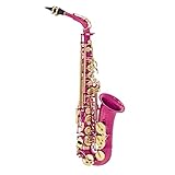 Elkhart 100ASP Alto Saxophone, Pink