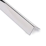 Chrome/Silver External Corner Trim - Decorative Bathroom Cladding Corner Trim - 1m x 1 Pack