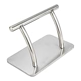 Youyijia Salon Foot Rest Stainless Steel Professional Hairdressing Practical Durable Foot Pedal for Beauty Spa Nail Massage Barber Chairs Hair Chair