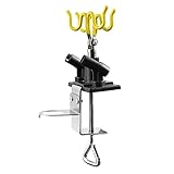 SAGUD Airbrush Holder Stand Clamp-on Style Air Brush Station Kit 360° Rotate Holds Up to 4 Airbrush Guns