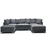 Bishop grey Corner sofa U shape