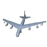 Military Model B-52H Long-range Jet-powered Strategic Bomber Model 1/700 1/350 Scale Stratofortress Bombardment Aircraft DIY Decoration(1/350 (16cm))